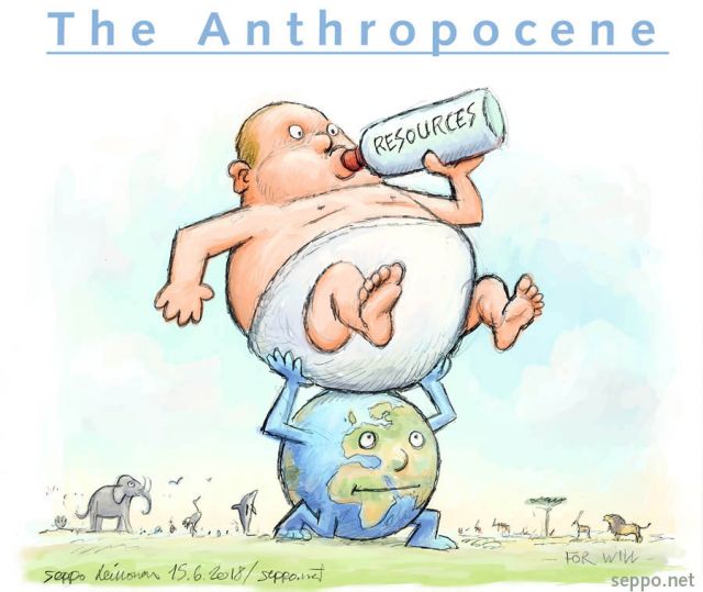  ECCB2018 - Anthropocene, keywords:
 Anthropocene eccb2018 conservation biology live drawing cartoon eatrh humans animals plants biosphere cartoon