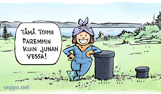 Jäteveden puhdistus haja-asutusalueella, keywords:
 jätevesi haja-asutusalue puhdistus puhdistamo hajajätevesi vesiensuojelu toimii paremmin kuin junan vessa pilapiirros